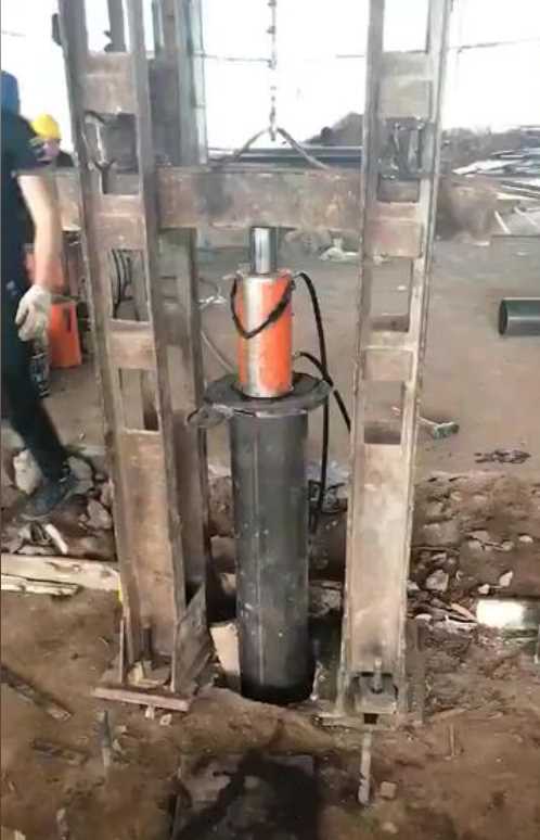 南阳唐河县钢管桩加固